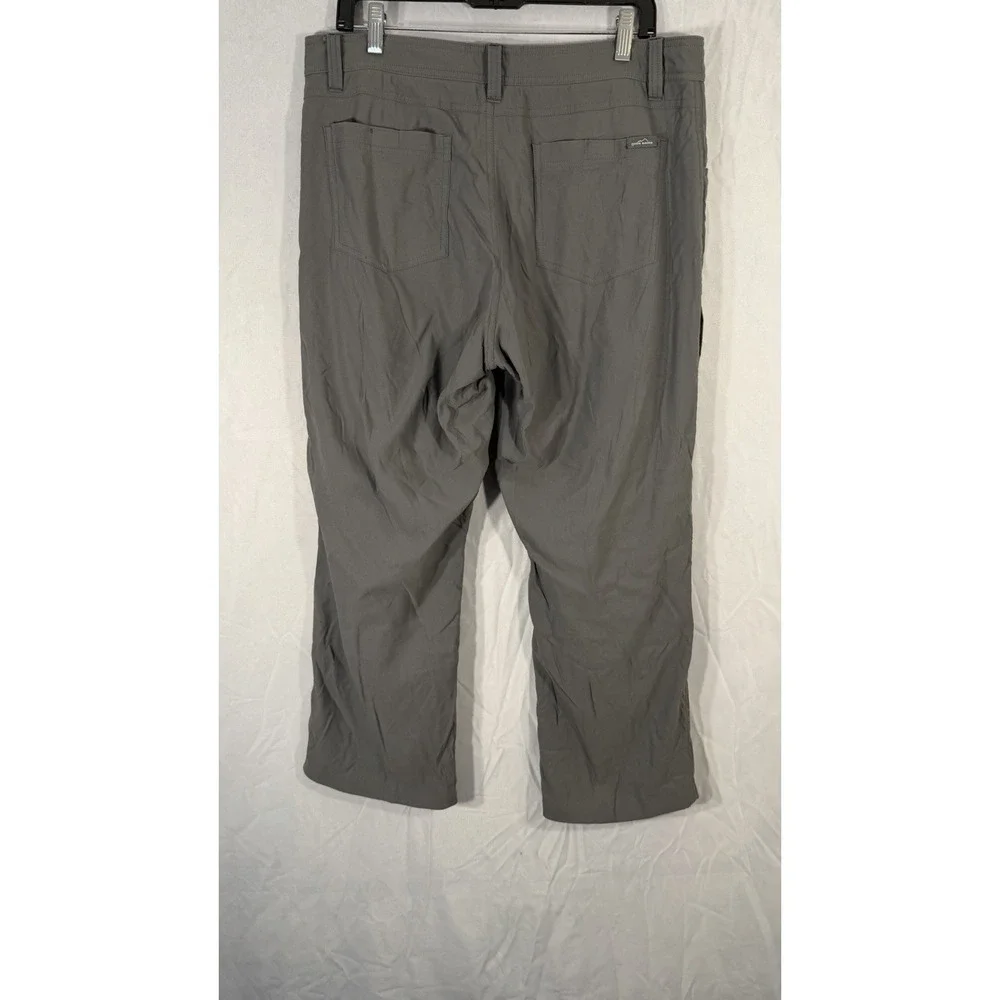 Eddie‎ Bauer Pants Mens Fleece Lined Relaxed Fit Hiking Outdoor Pants Fits 34x28